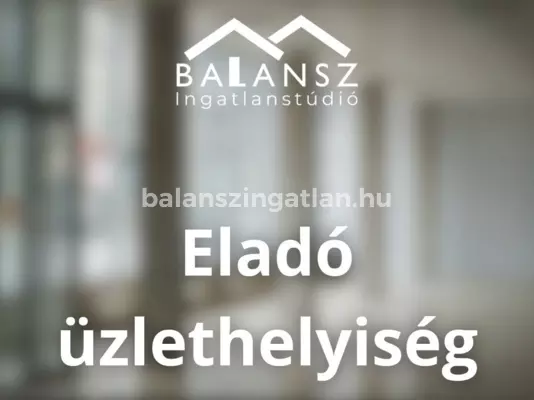 Nyíregyháza - Belváros utcafronti üzlethelyiség eladó!