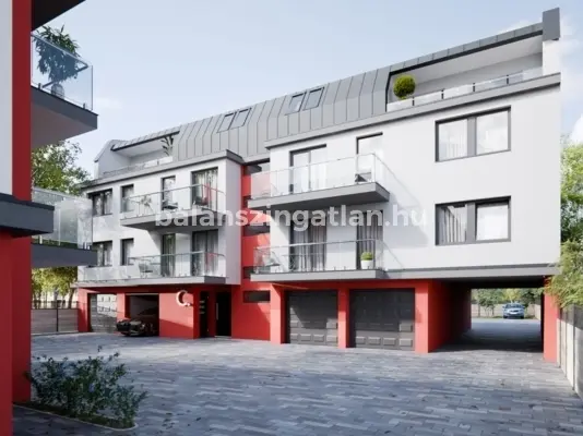 Újépítésű társasházi 37,56 m²-es, 1 emeleti lakás eladó a belvárosban! 
