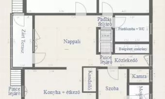 Nyíregyháza-Oros csendes, frekventált helyen, egy szintes, 100 m2-es kertes családi ház eladó!