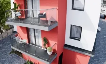 Újépítésű társasházi 37,56 m²-es, 1 emeleti lakás eladó a belvárosban! 