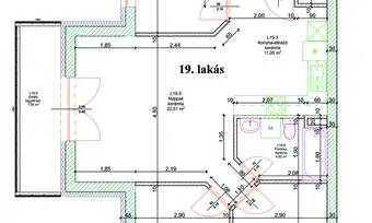 Új építésű, nappali + 3 szobás első emeleti lakás a Vasgyár utcán!