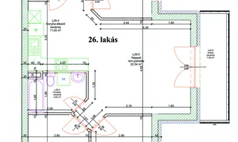 Új építésű, nappali + 3 szobás lakás a Vasgyár utcán!