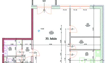 Akik a nagy tereket szeretik! 70,68 m²-es, 1. emeleti lakás eladó!