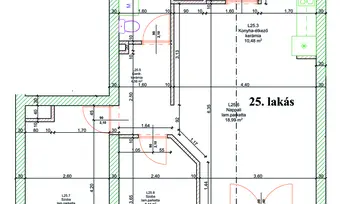 Új építésű, Nappali + 2 szobás lakás eladó a Vasgyár utcán!