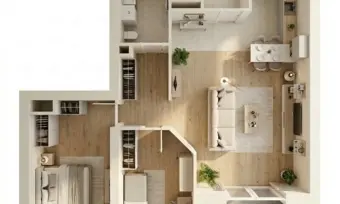 Új építésű, Nappali + 2 szobás lakás eladó a Vasgyár utcán!