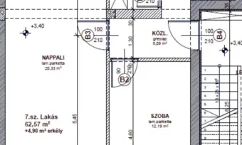Új építésű 65 m²-es 1.emeleti lakás eladó!