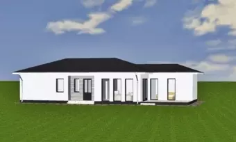 Nyíregyháza-Orosi út közelében extra minőségben épülő 100 m2-es, modern Családi ház Eladó!!
